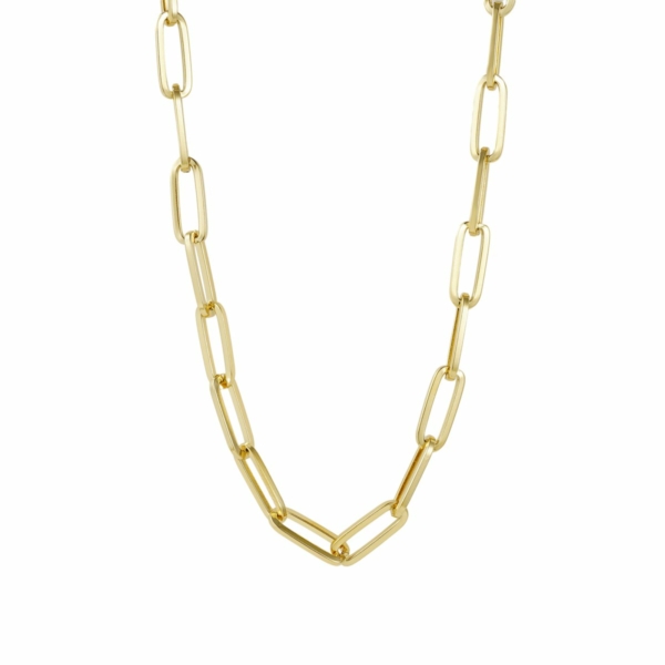 Carrie Large Necklace, Gold