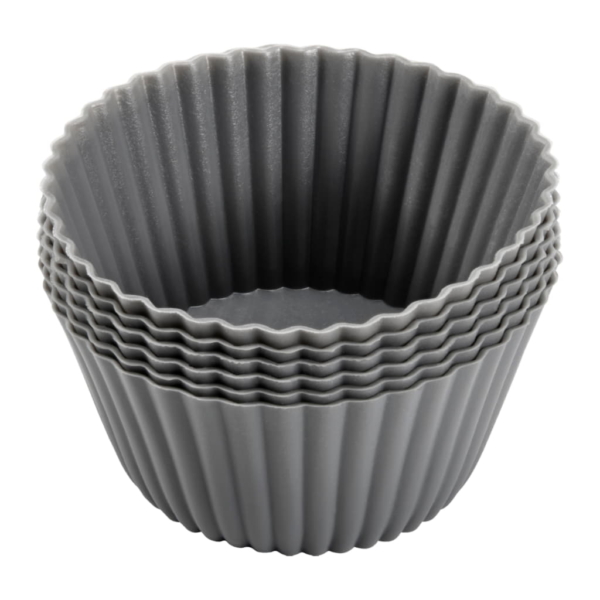 Cookie Muffinsform Silikon 6-pack