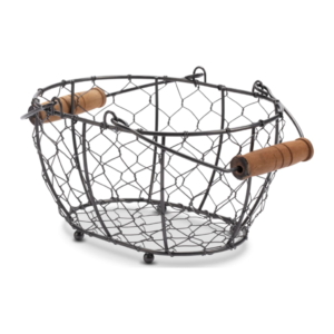 Korg 20x15cm Trähandtag