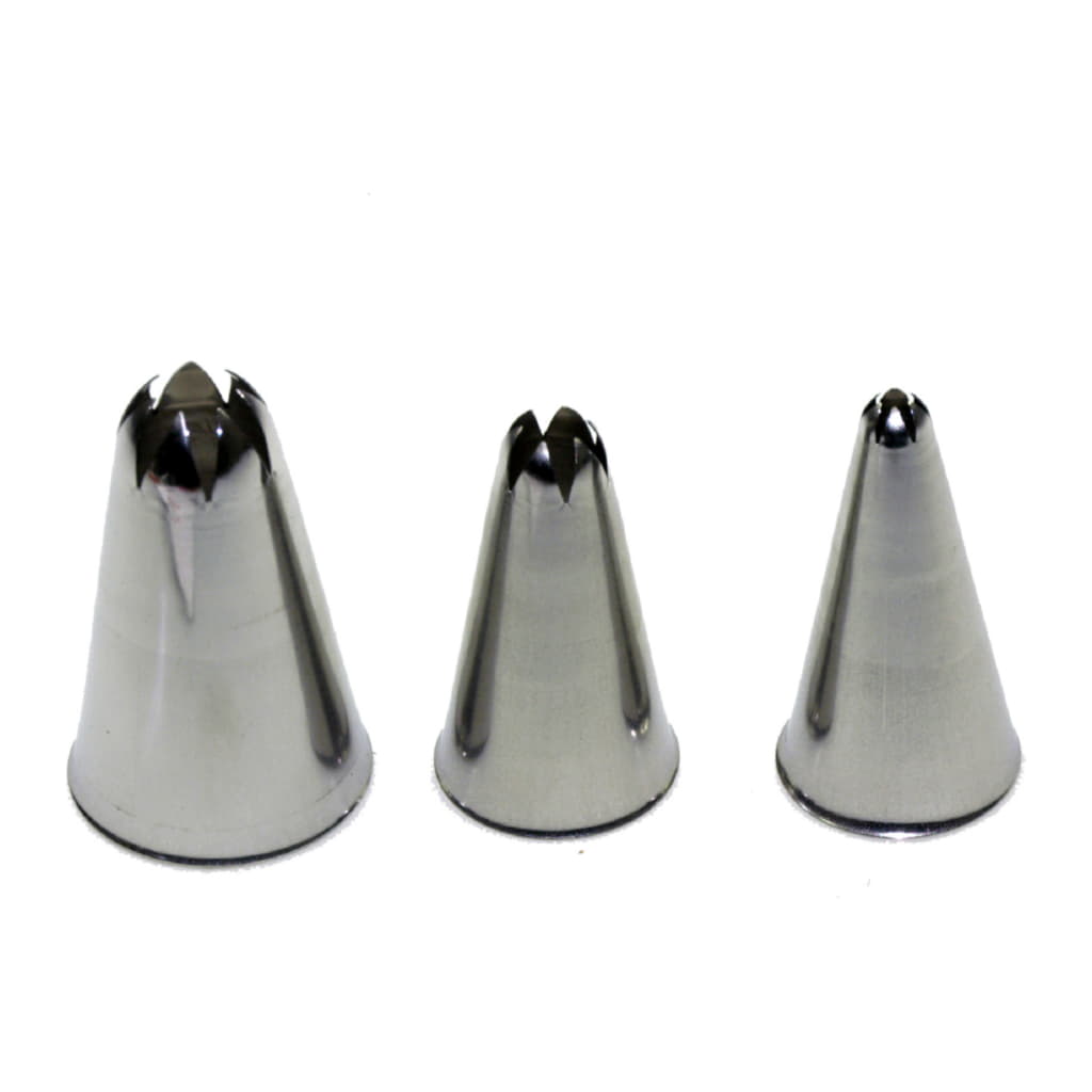 Dekorationskit Stängda Stjärnor 3 delar