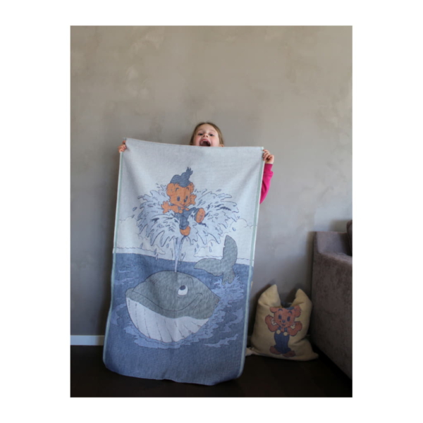 Bamse Collection Babyfilt 72x105cm,Skattsökarfärden - Bild 2