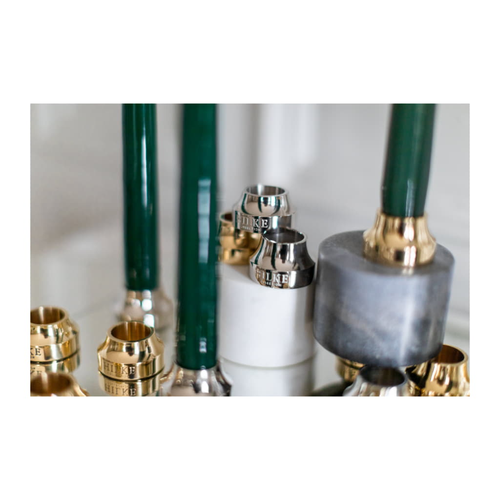 Herrgårdsljus 6-pack, Mörkgrön - Bild 2