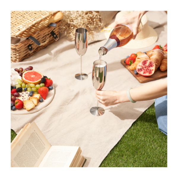 Champagneglas 2-pack, Silver - Bild 2