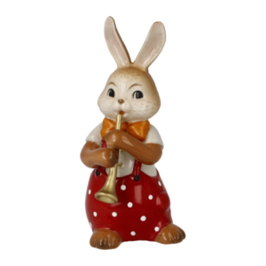 Rabbit Cute Flute Player