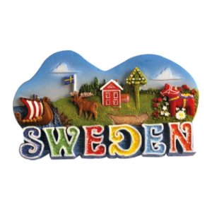 Magnet Sweden Glittertext