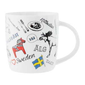 Mugg Sverigeteckningar Vildmark 37cl
