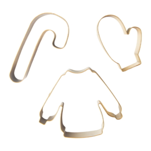 pepparkaksform Vinter 3-pack