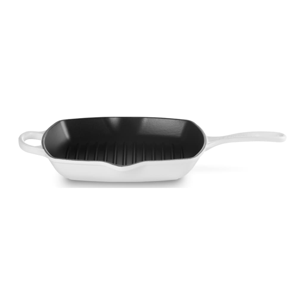 Kvadratisk Grillpanna 26cm, White