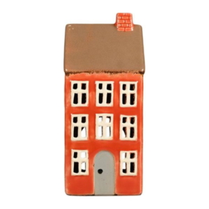 Keramikhus 23cm, Orange