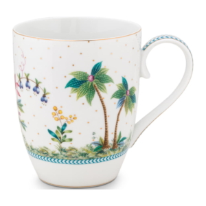 Jolie Mugg Stor 35cl, Prickar Guld