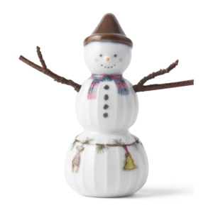Hammershøi Christmas Snöpojke 9cm, Vit/Dekor