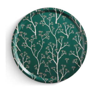 Pine Bricka Rund 38cm, Grön