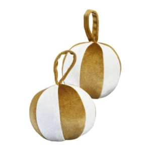 Kula Dekoration 10cm 2-pack, Guld