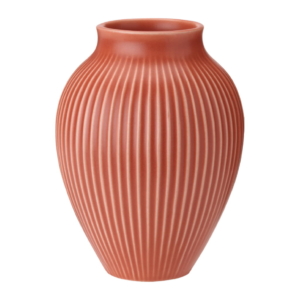 Knabstrup Ripple Vas 20cm, Coral