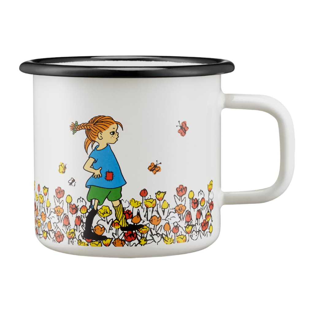 Pippi Emaljmugg 37cl, Be More Pippi