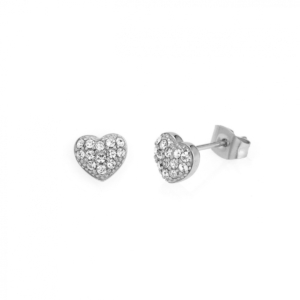 Dawn Crystal Earring, Clear/Silver