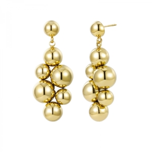 Brea Maxi Earring, Gold