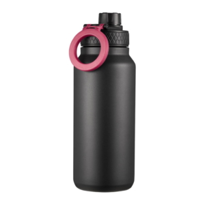 Flory Termosflaska 90cl med Magnet, Svart/Lila
