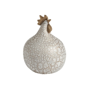 Höna Cracked 12,5cm, Vit