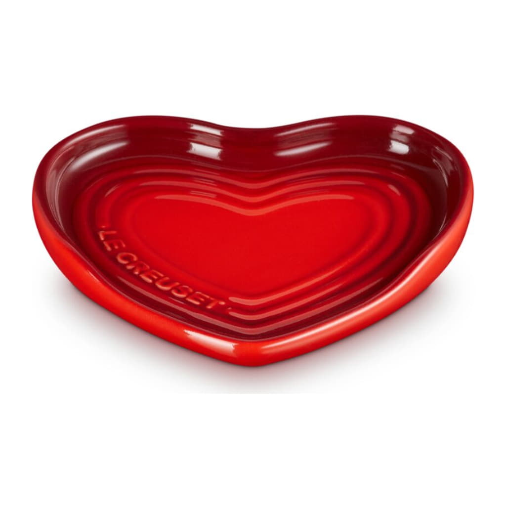 Hjärtformad Grytskedhållare, Cerise