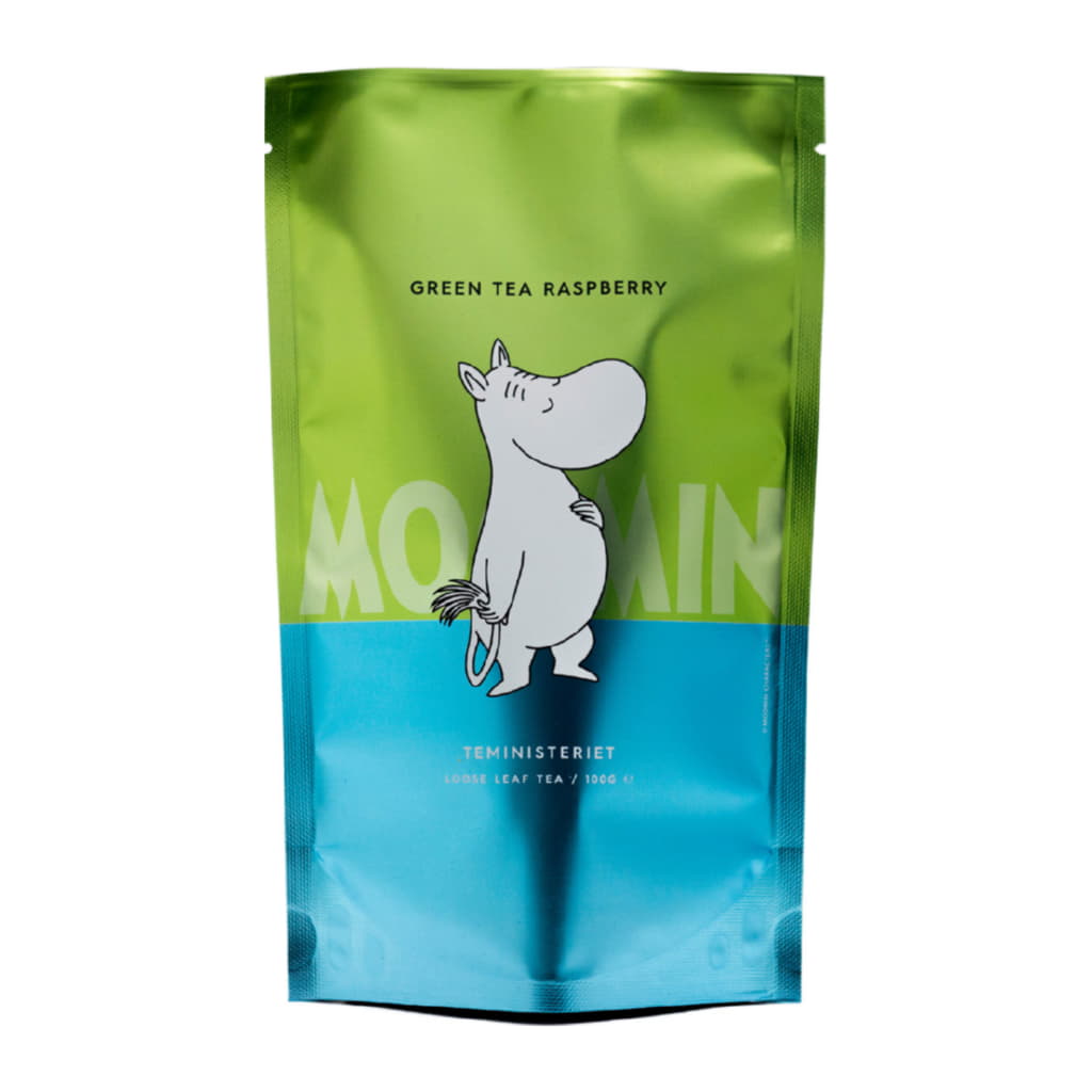 Moomin Green Tea Refil,Raspberry