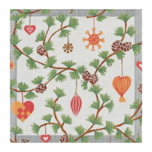 Julefröjd Servett/Småduk 35x35cm