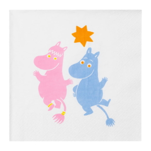 Mumin Pappersservett 33cm, Fest