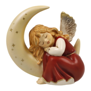 Ängel Little Dream Journey 9,5cm, Bordeaux