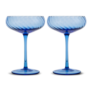 Opacity Champagnekupa 2-pack, Blå