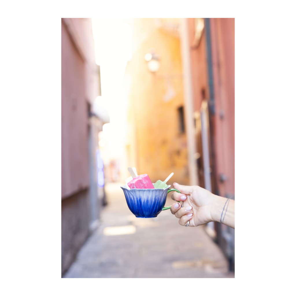 Poppy Mugg 40cl, Blå - Bild 2