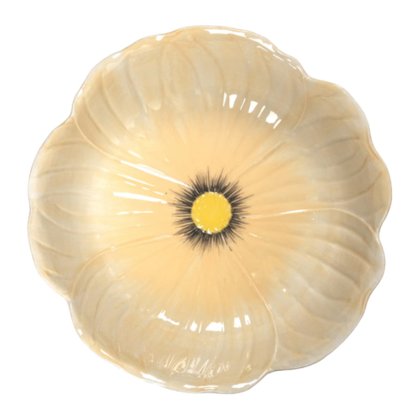 Poppy Skål L, Beige - Bild 4