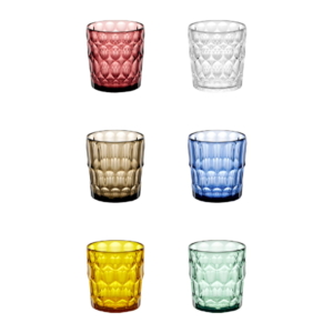 Vanity Set Lågt Dricksglas/Tumbler 6-pack, Multi