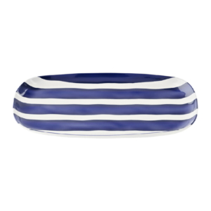 Riviera Quadrangolar Fat Medium, Medelhavsblå