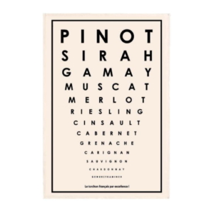 Kökshandduk 48x72cm, Test Cépages Francais