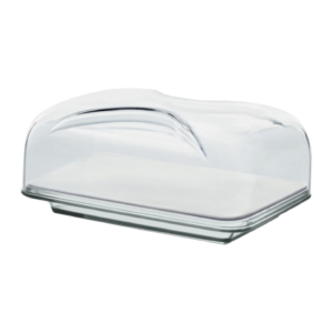 EveryDayRektangulärt Cheese Dish Set, Klar