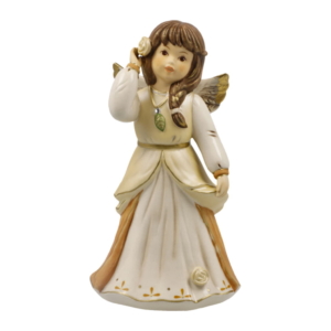 Ängel Dessed up for Christmas 15,5cm, Champagne