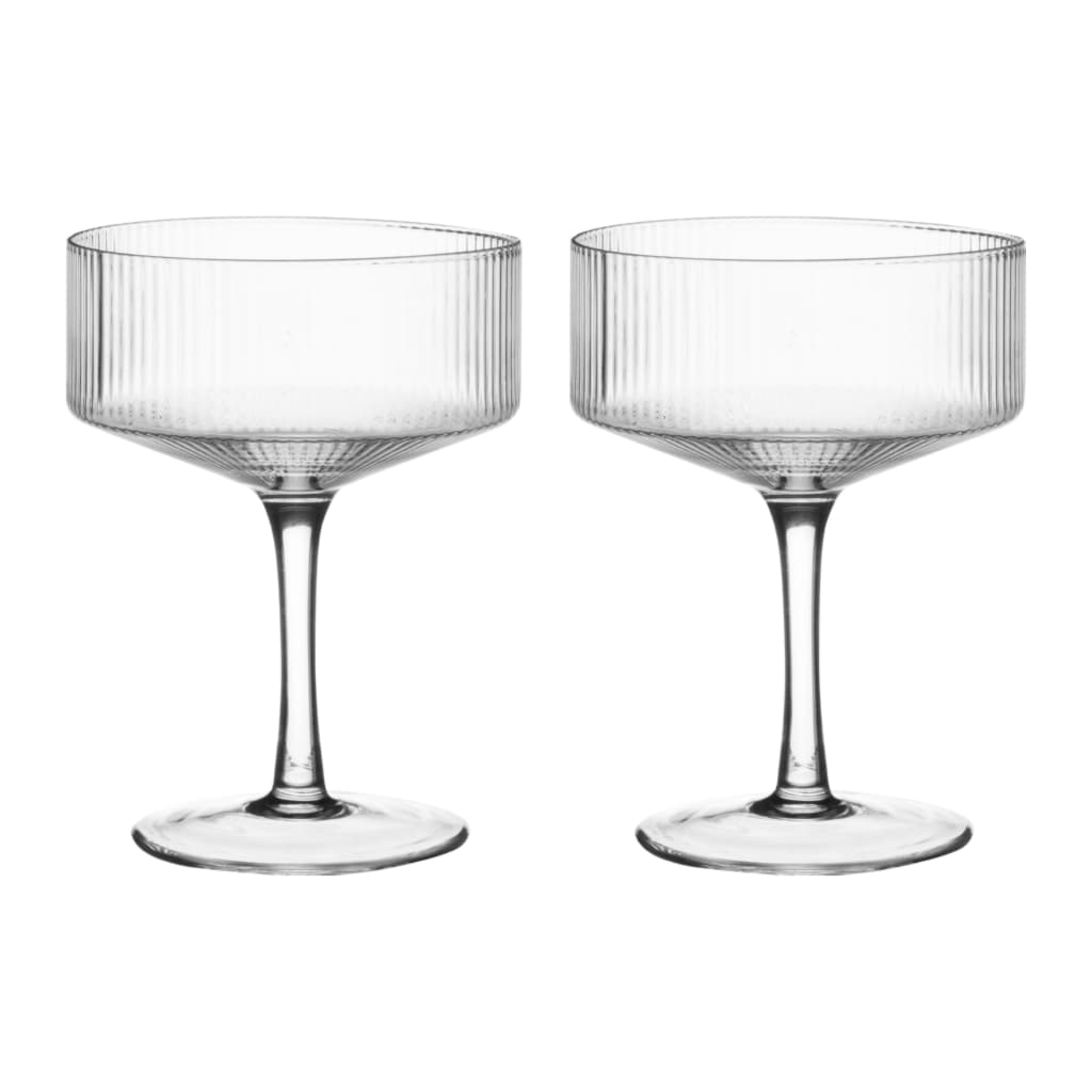 Maku Cocktailglas Räfflat 20cl 2-pack