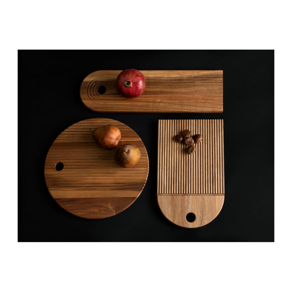 Groove Serveringsbräda 50x15,5cm, Akacia - Bild 3