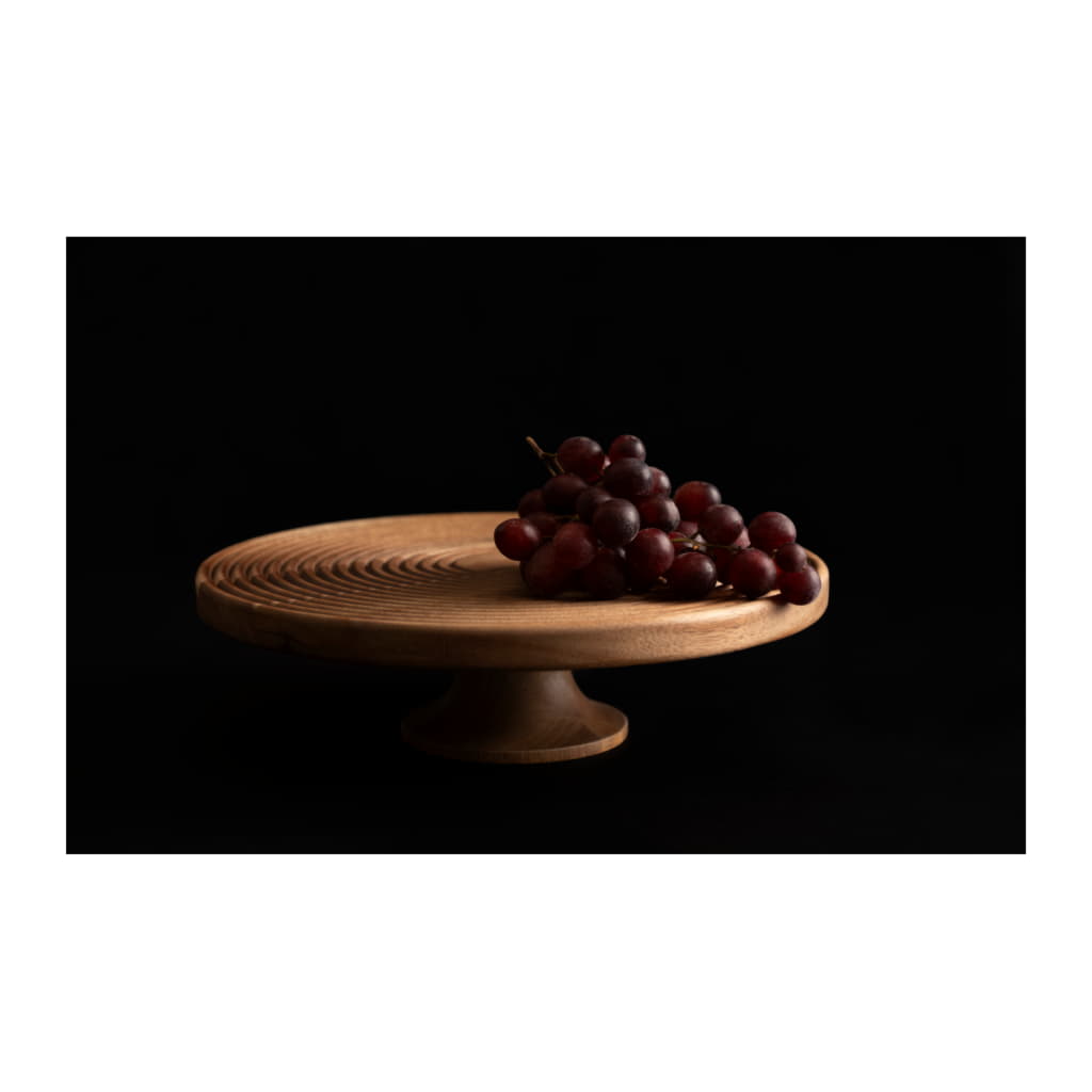 Groove Uppläggningsfat 30cm, Akacia - Bild 2