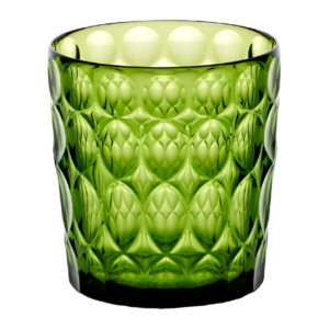 Vanity Lågt Dricksglas/Tumbler Mönster 1, Water Lily Green