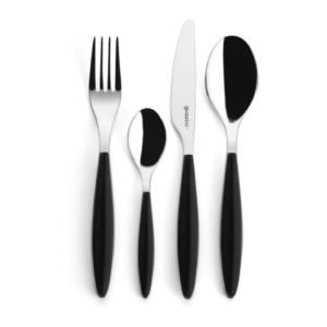 Feeling Bestickset 24 delar, Svart