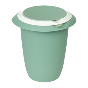 Blandningsskål med Tvådelat Lock 1L, Mintgrön/Vit