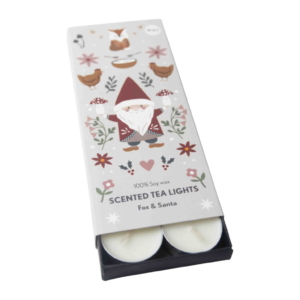 Doftljus Tomte & Räv 10-pack
