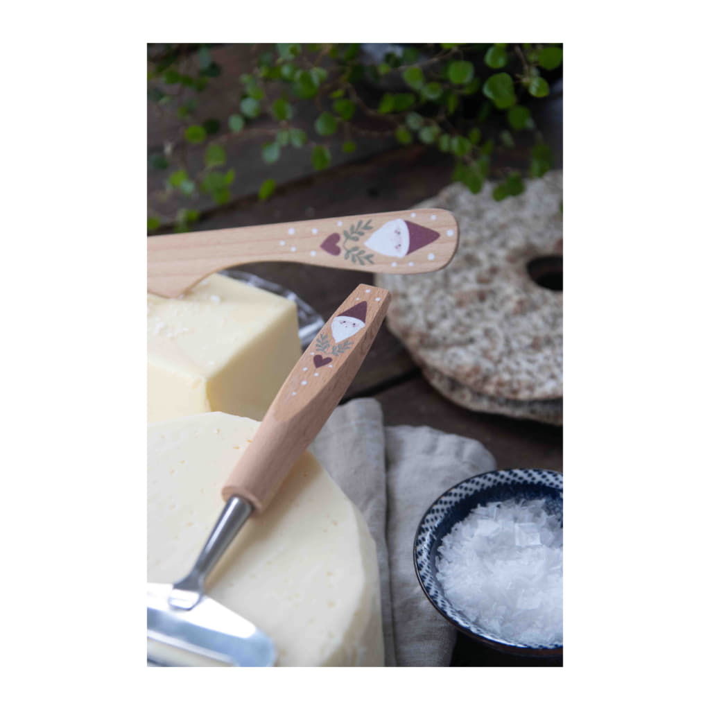 Set Osthyvel & Smörkniv Santa - Bild 2