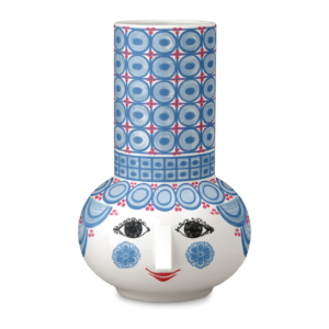 Olga Ljusstake 14cm, Ljusblå