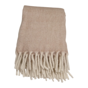 Morgan Pläd 130x170cm, Beige