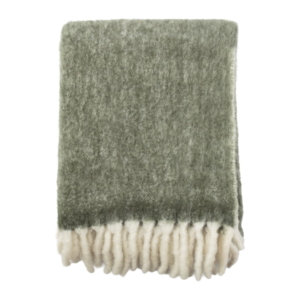 Morgan Pläd 130x170cm, Mörkgrön