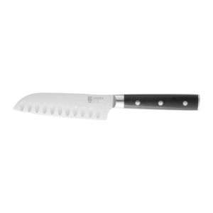 Asama Santokukniv 13cm, Svart Handtag