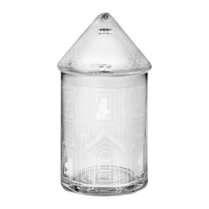 Mumin Glasburk 18,5cm, Muminhuset