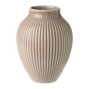 Knabstrup Ripple Vas 12,5cm, Mat Dusty Rose